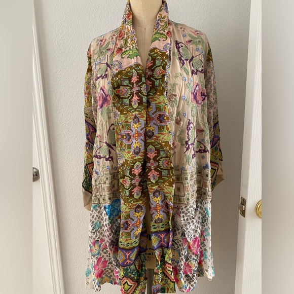 Tempo mix embroidered kimono - Picture 4 of 6